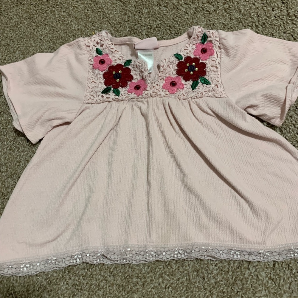 Bohemian toddler top